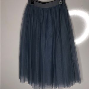Baby Blue tulle skirt